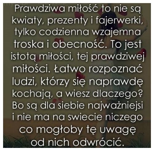 po czym poznać prawdziwą miłość?