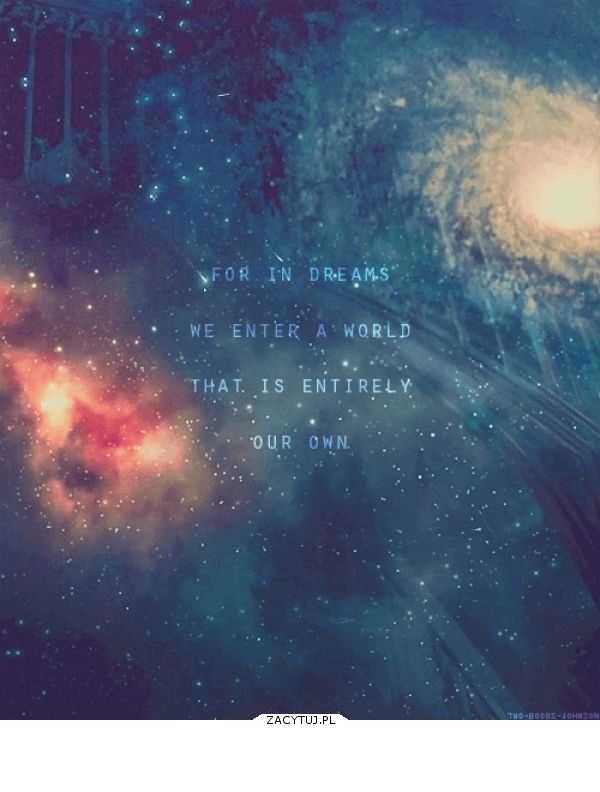 your own world..